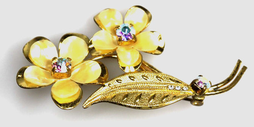 Vintage schmuck brosche - vintage,