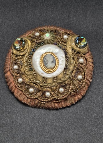 Vintage brosche anstecknadel - vintage,
