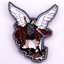 Emaille Anstecknadel Brosche