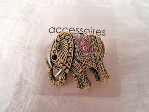 Brosche elefant mit - brosche,