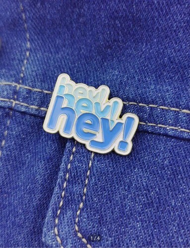 Hey nachricht emaille - hey,