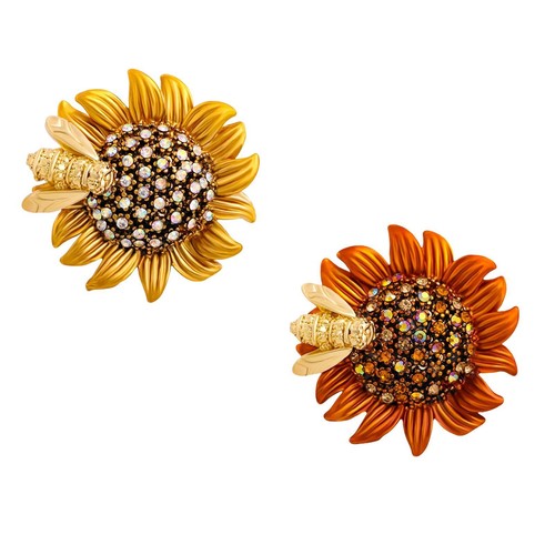 Sonnenblumen-Anstecknadel