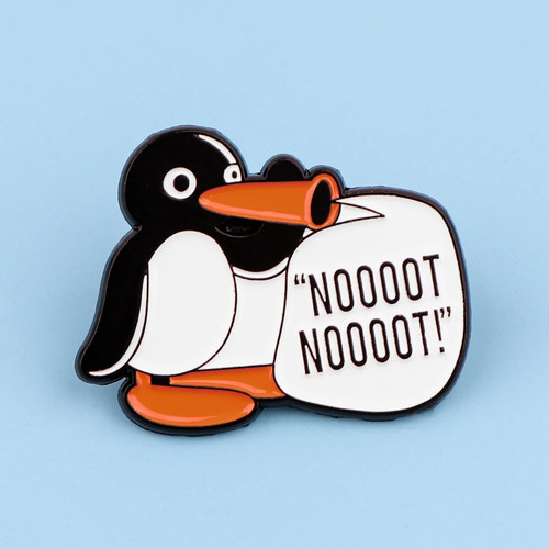 Pinguin emaille anstecknadel - pinguin,